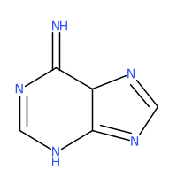 N=C1N=CNC2=NC=NC21 N=C1N=CNC2=NC=NC21