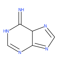 N=C1NC=NC2=NC=NC21 N=C1NC=NC2=NC=NC21