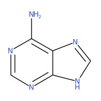 NC=1N=CN=C2NC=NC21 NC=1N=CN=C2NC=NC21